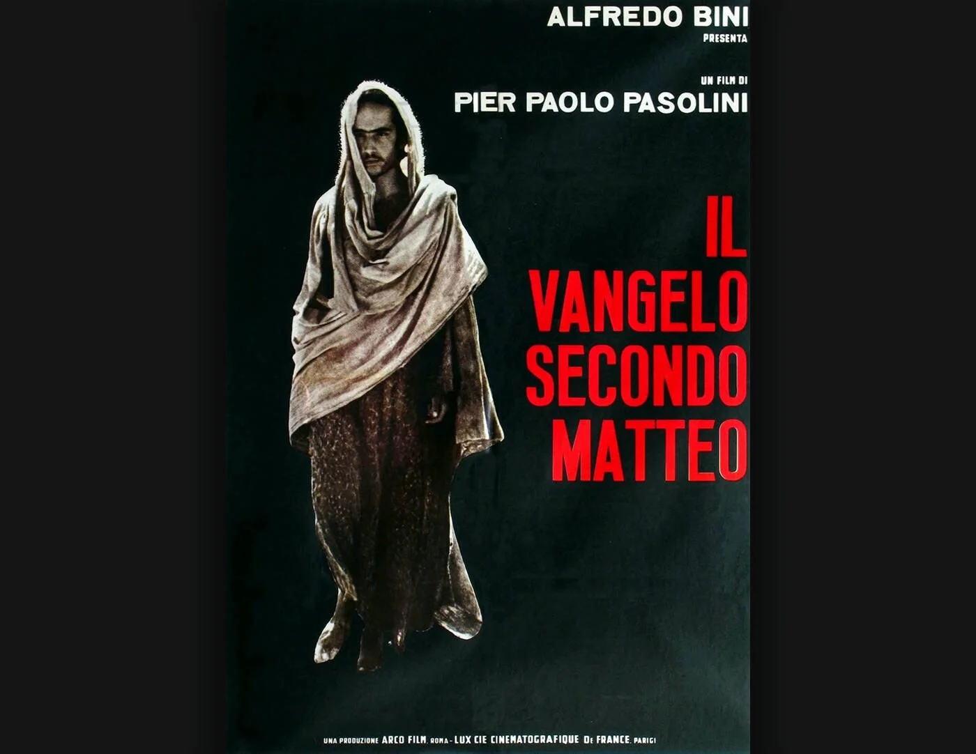 THE GOSPEL ACCORDING TO ST. MATTHEW (1965, Pasolini, Italy) by Craig Hammill