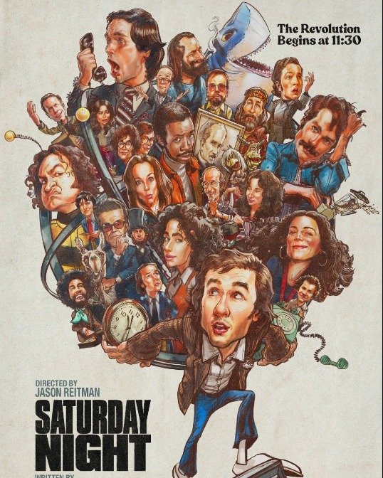 POP CULTURE QUESTION: Secret Movie Club is looking forward to Jason Reitman's SATURDAY NIGHT (the new movie about the first SATURDAY NIGHT LIVE episode in 1975). What are some movies that somehow managed to capture a pop-culture moment while still wo