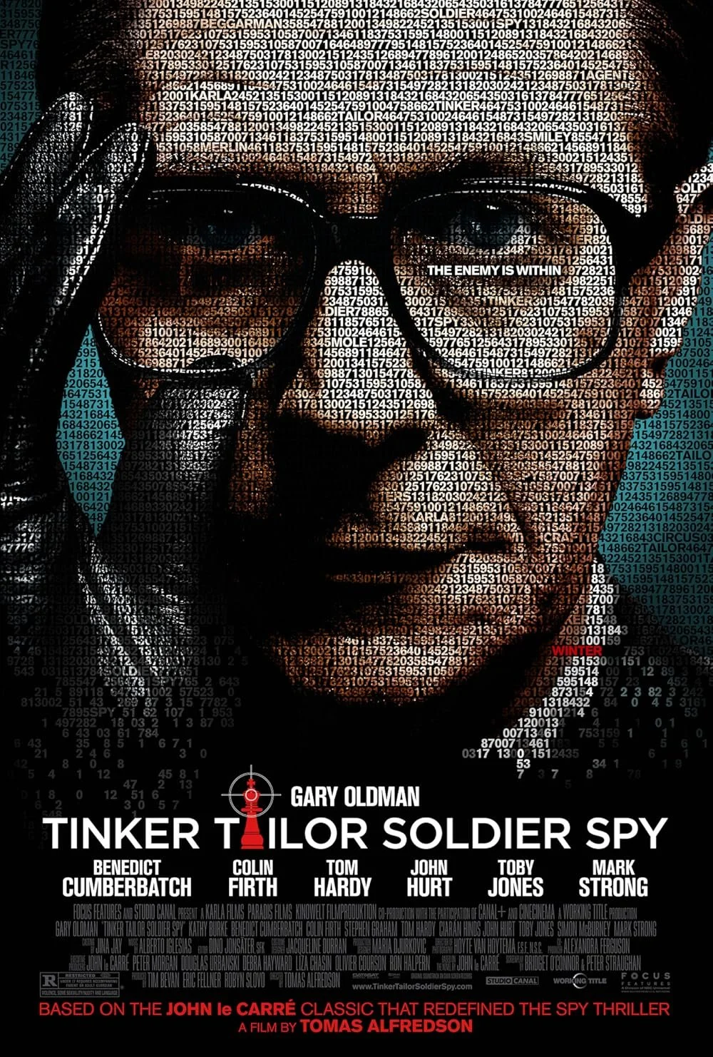 COLD WAR COMFORT FOOD: Tinker Tailor Soldier Spy (2011, dir by Tomas Alfredson, USA/UK, 127mns, def 35mm)
