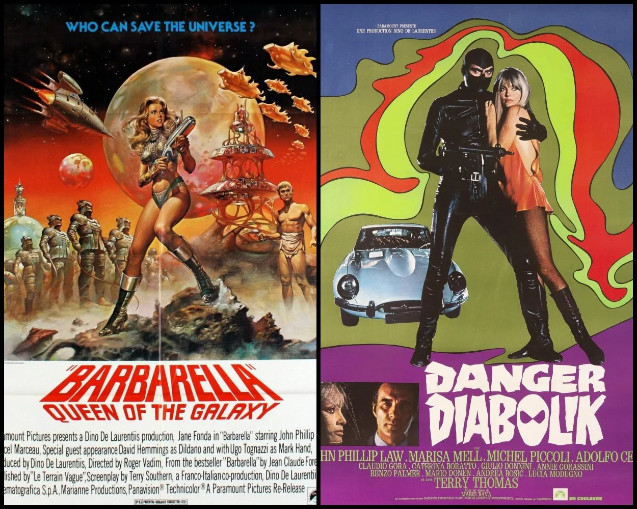 35mm BARBARELLA &amp; DANGER DIABOLIK Holiday party @ the Million Dollar Theater