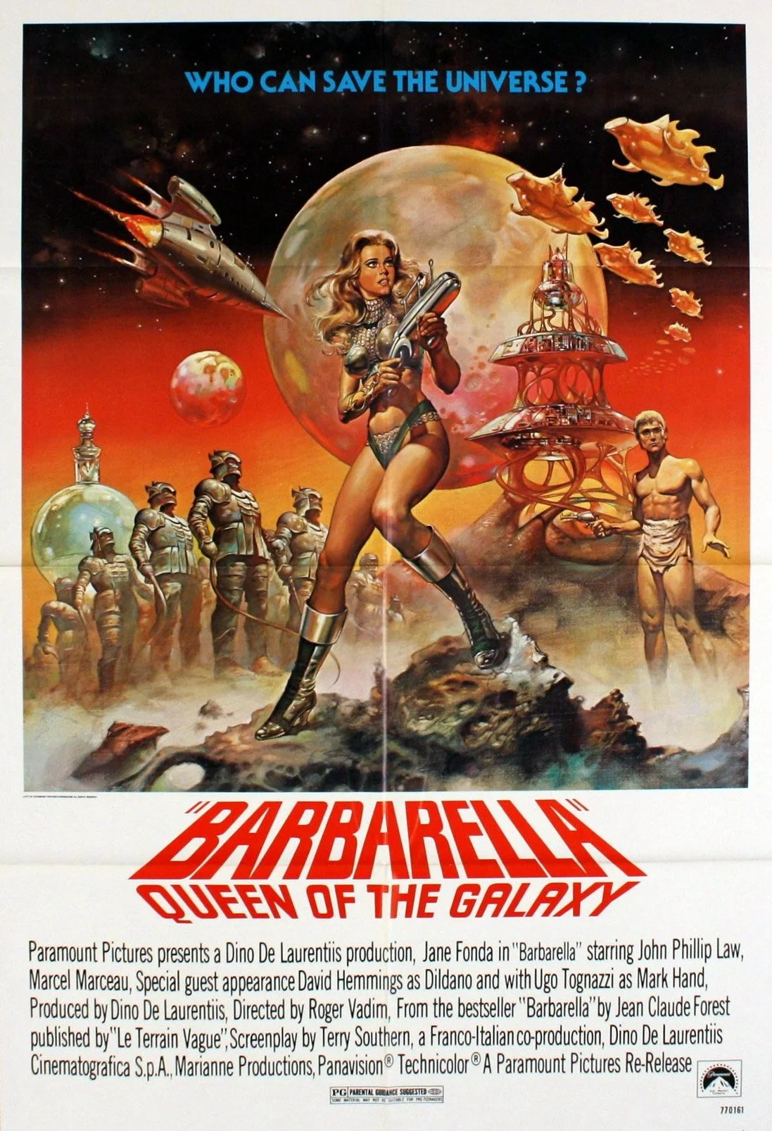 35mm 60's psychedelic classic BARBARELLA  @ the Million Dollar Theater 