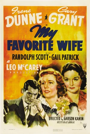 Irene Dunne & Cary Grant: My Favorite Wife (1940, dir. Garson Kanin, US
