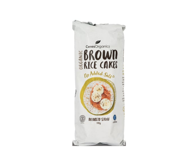 CO Organic Rice Cakes No Added Salt 110g