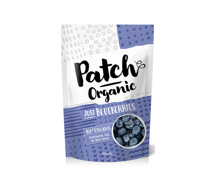 Patch Organic Blueberries 500g