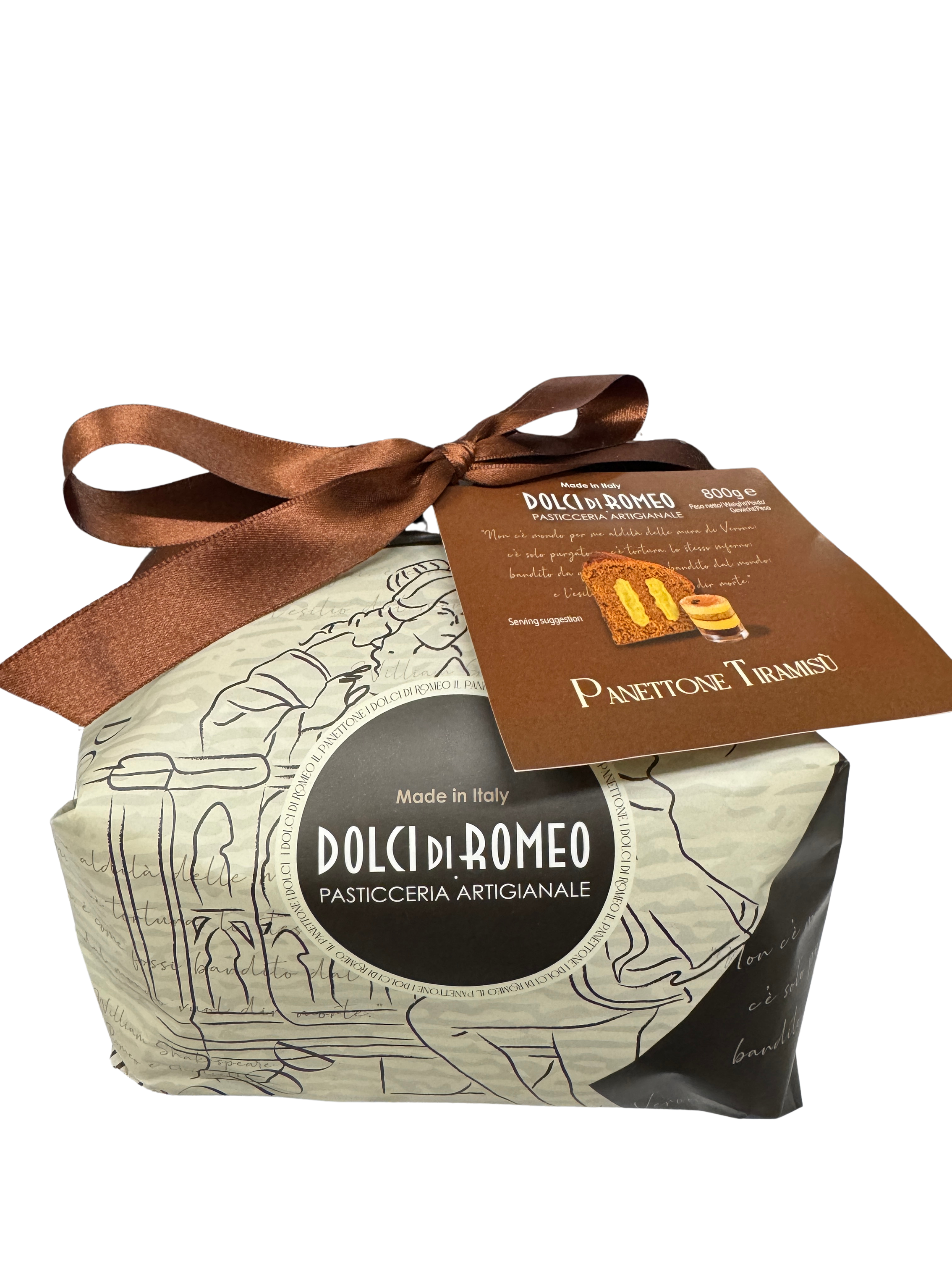 Dolci Di Romeo Tiramisu Panettone 800g