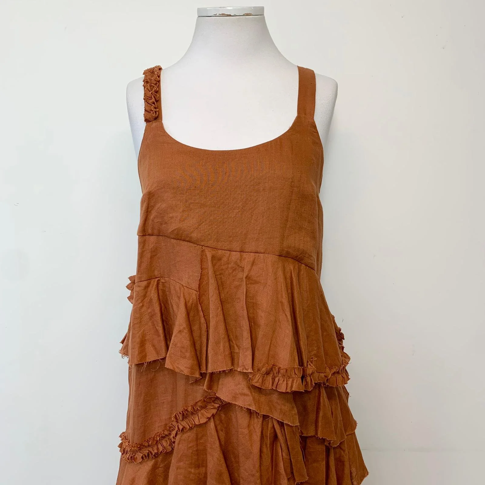 Trelise Cooper (NZ) Linen Dress Sz 8 — I Love Labels