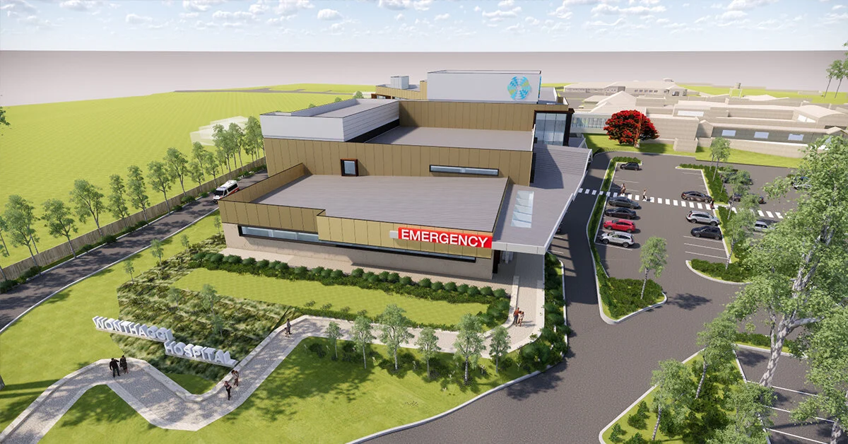 Hospital Construction Update - First vehicle entrance closed on Graham Street from 9th November