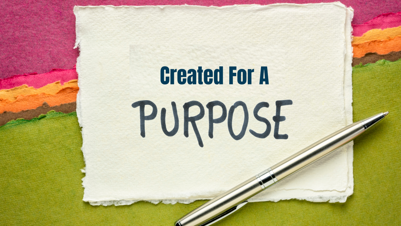 Created For A Purpose