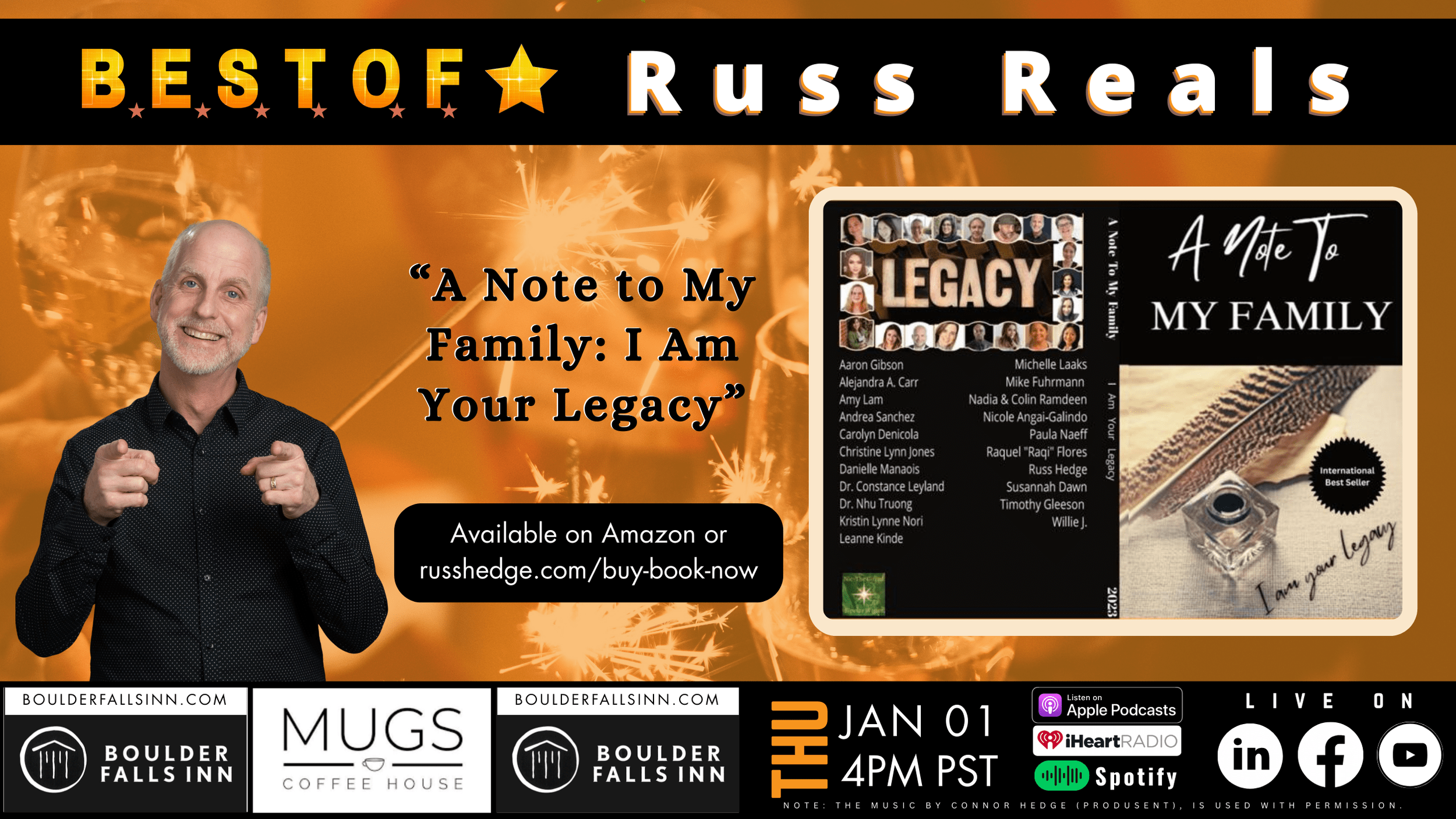 Russ Reals : "A Note To My Family" Authors