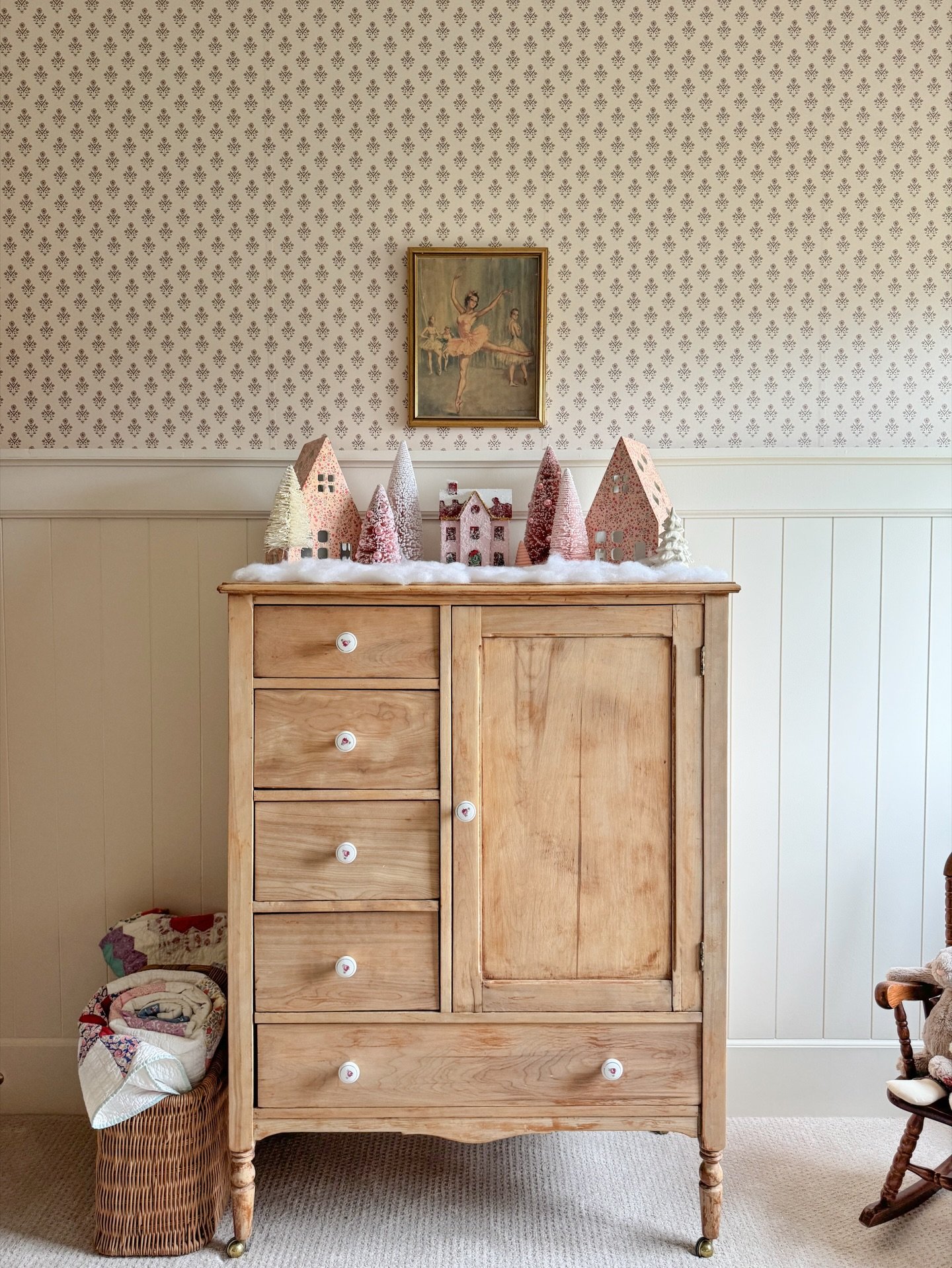 We all want our kids to have a magical Christmas 🎄 Creating a festive atmosphere is one way we are setting the stage for a magical Christmas over here. Beau chose a small tree in his room &amp; Nellie chose a Christmas village. They each spent time 