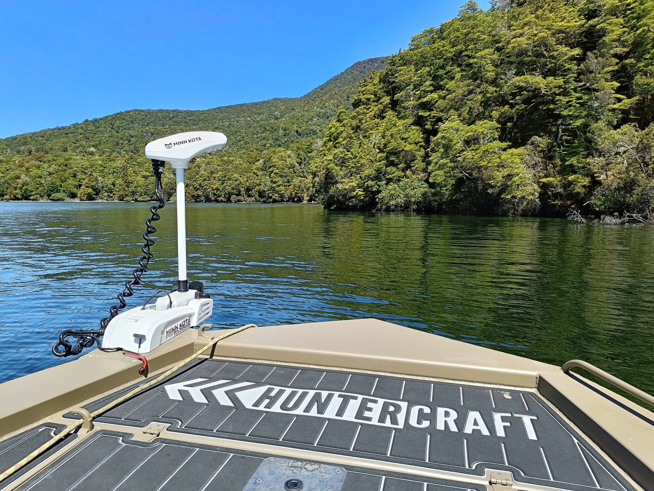 Huntercraft Fly Fishing Boat