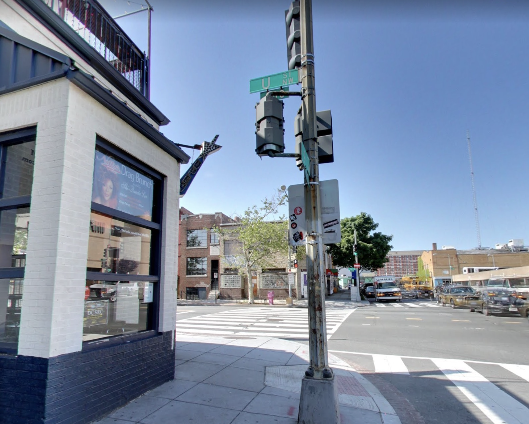 Two critics on a corner in DC: