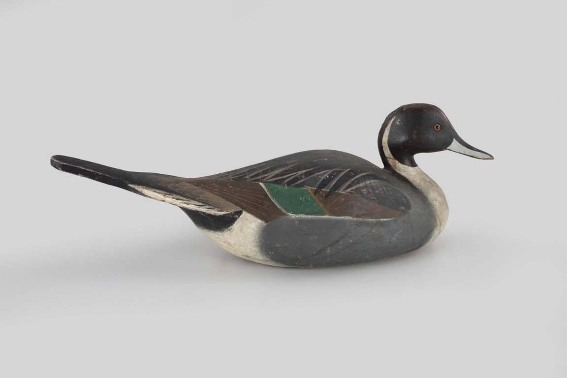 Purnell 1928 Humpback Pintail Drake Decoy by the Ward Brothers