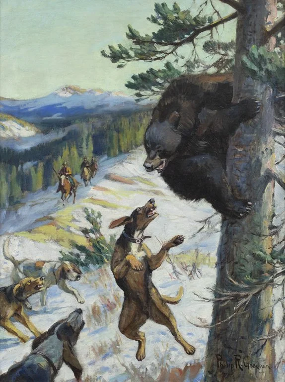 Philip R. Goodwin (1881-1935), Bruin's Dilemma, c. 1925