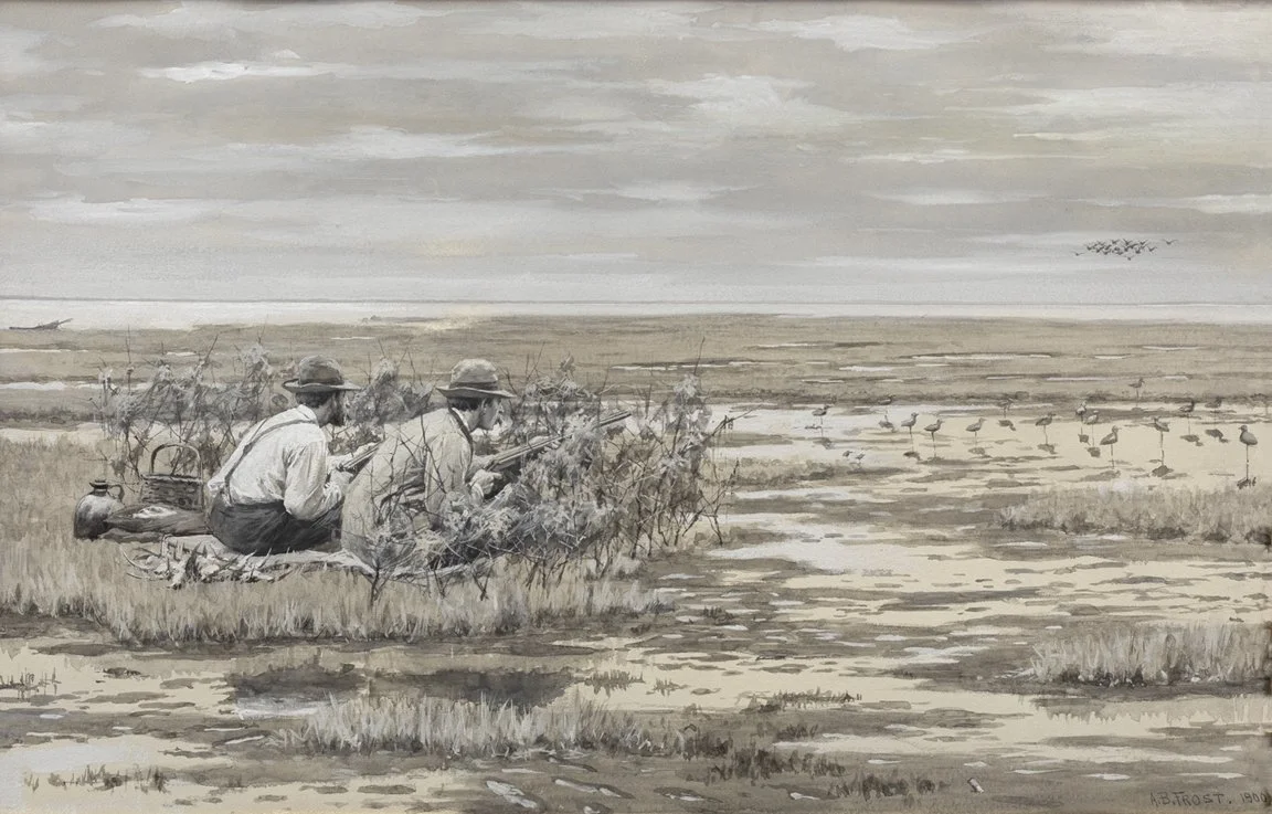 Arthur Burdett Frost (1851-1928), Bay Snipe Shooting, 1900