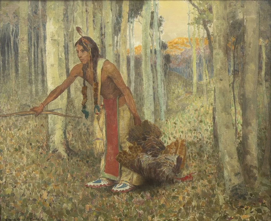 Eanger Irving Couse (1866-1936) The Hunter's Return, 1906