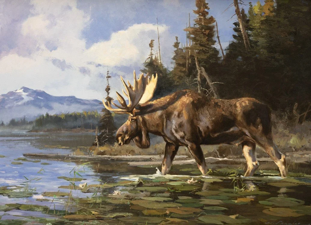 Luke Frazier (b. 1970), Yukon Territory, 2012, oil on board, 36 by 46 in.