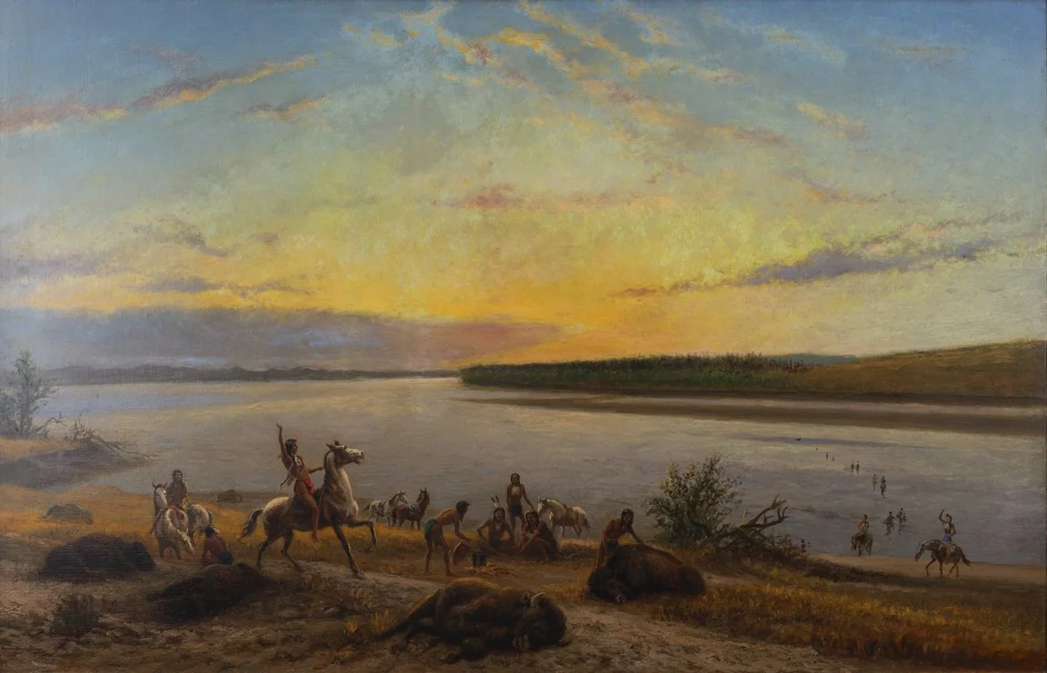 William de la Montagne Cary (1840-1922), After the Buffalo Hunt