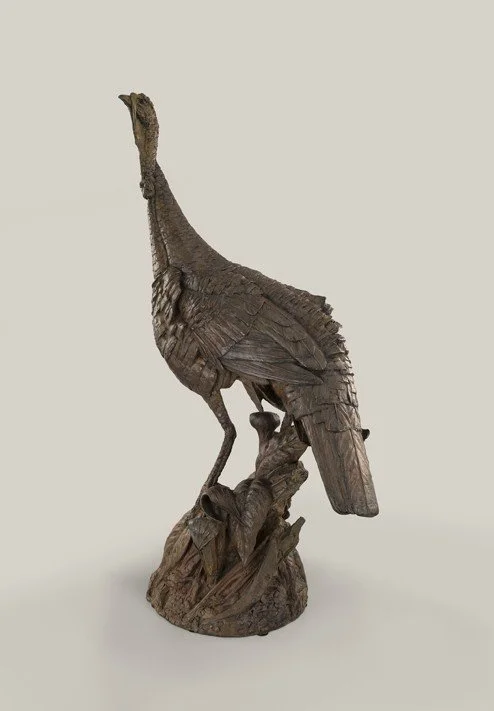 Walter T. Matia (b. 1953), Tom's Pulpit, 1998, bronze, 43 1/2 by 13 by 24 in.