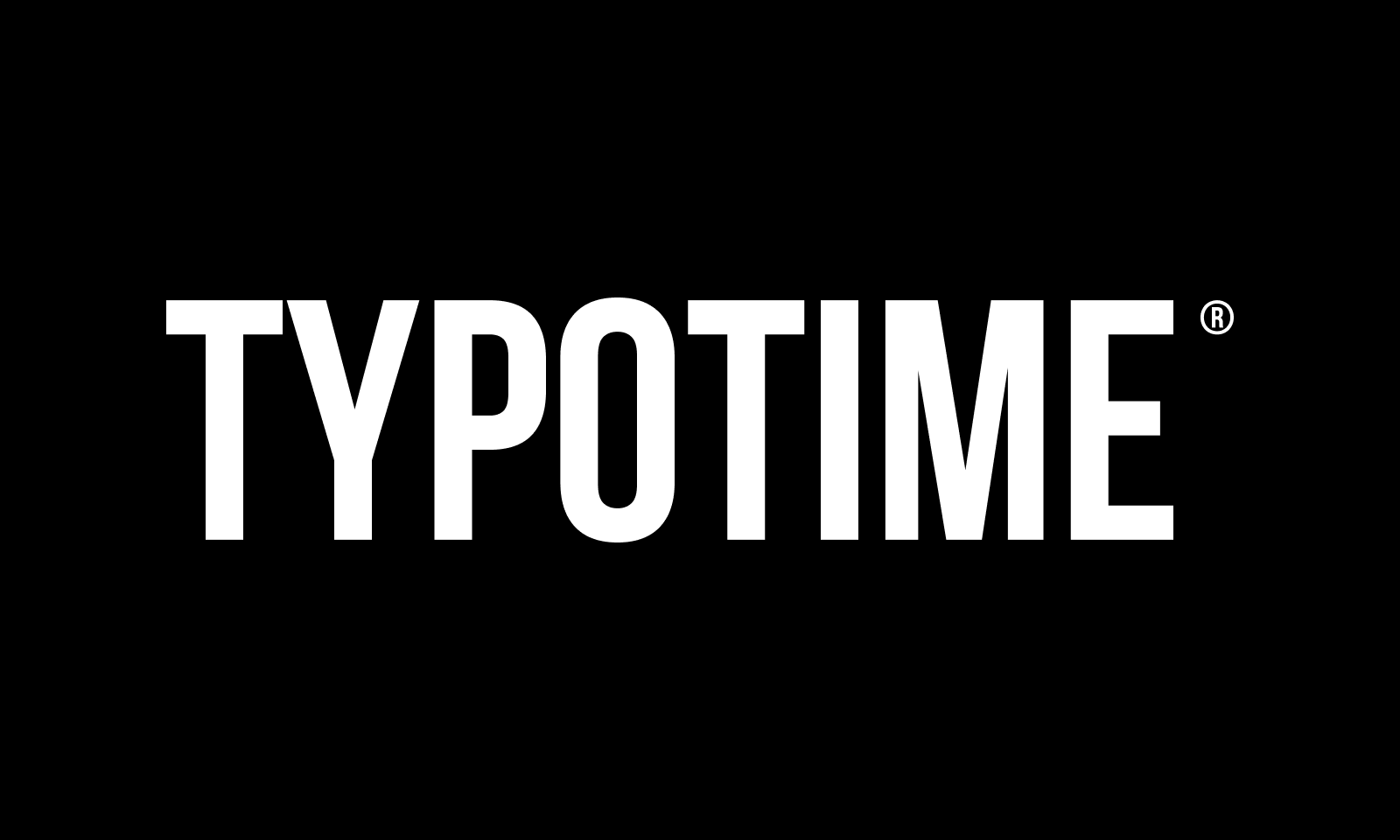 Typotime - a typographic screensaver