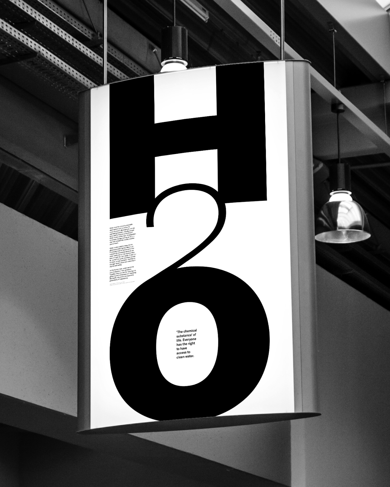 Global Issues: Water / Poster Design