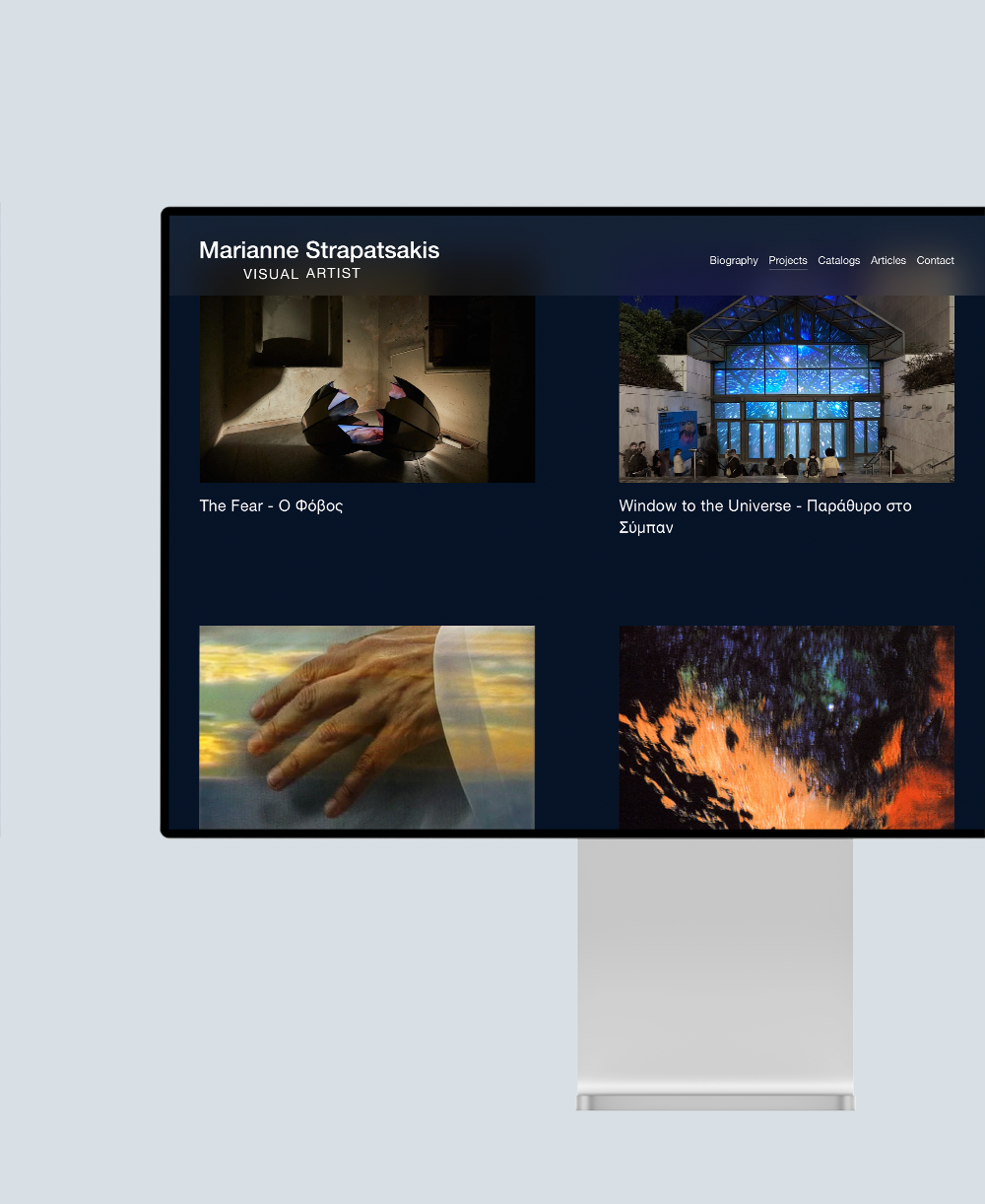 Marianne Strapatsakis Website