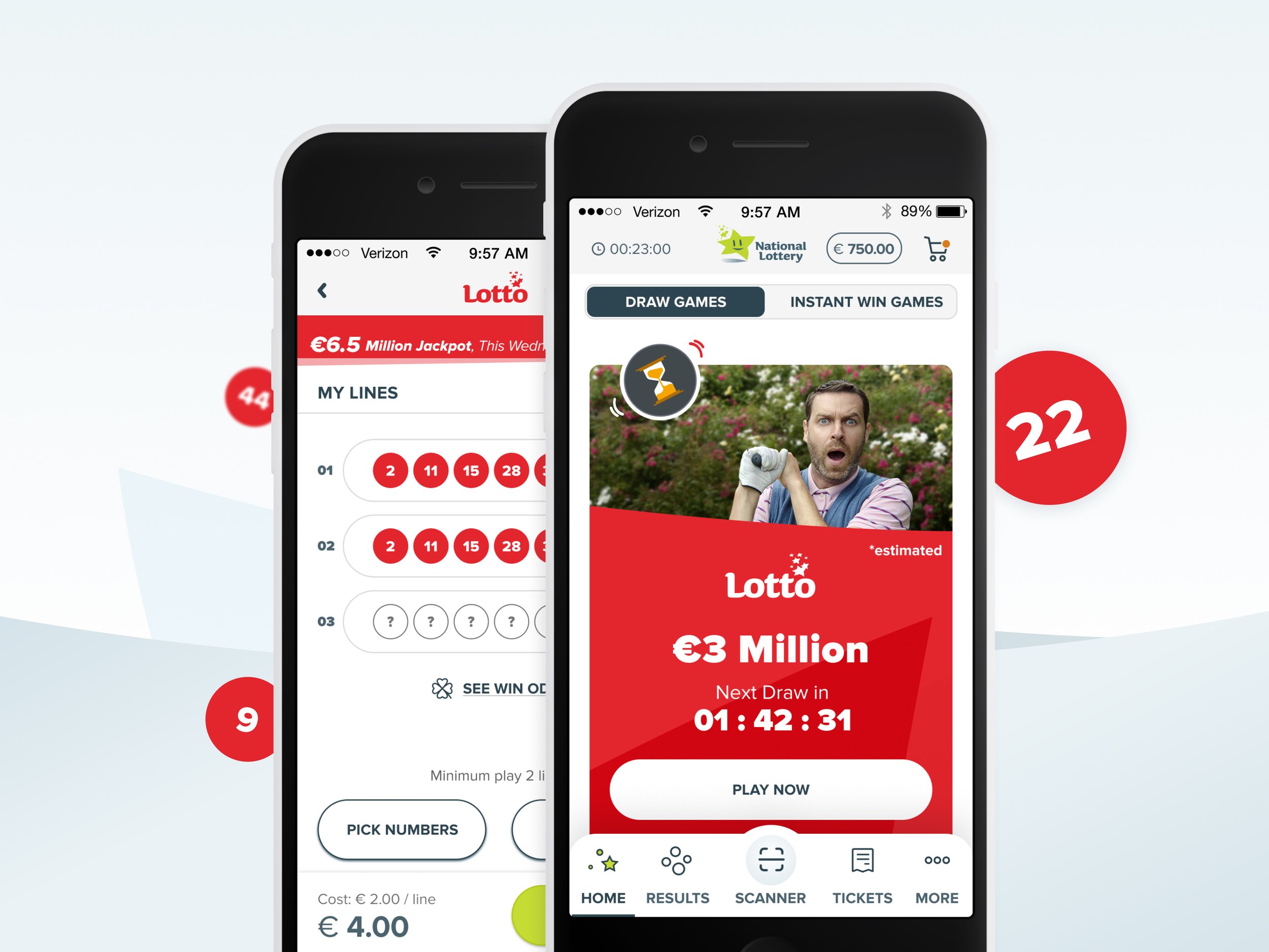 Irish National Lottery App