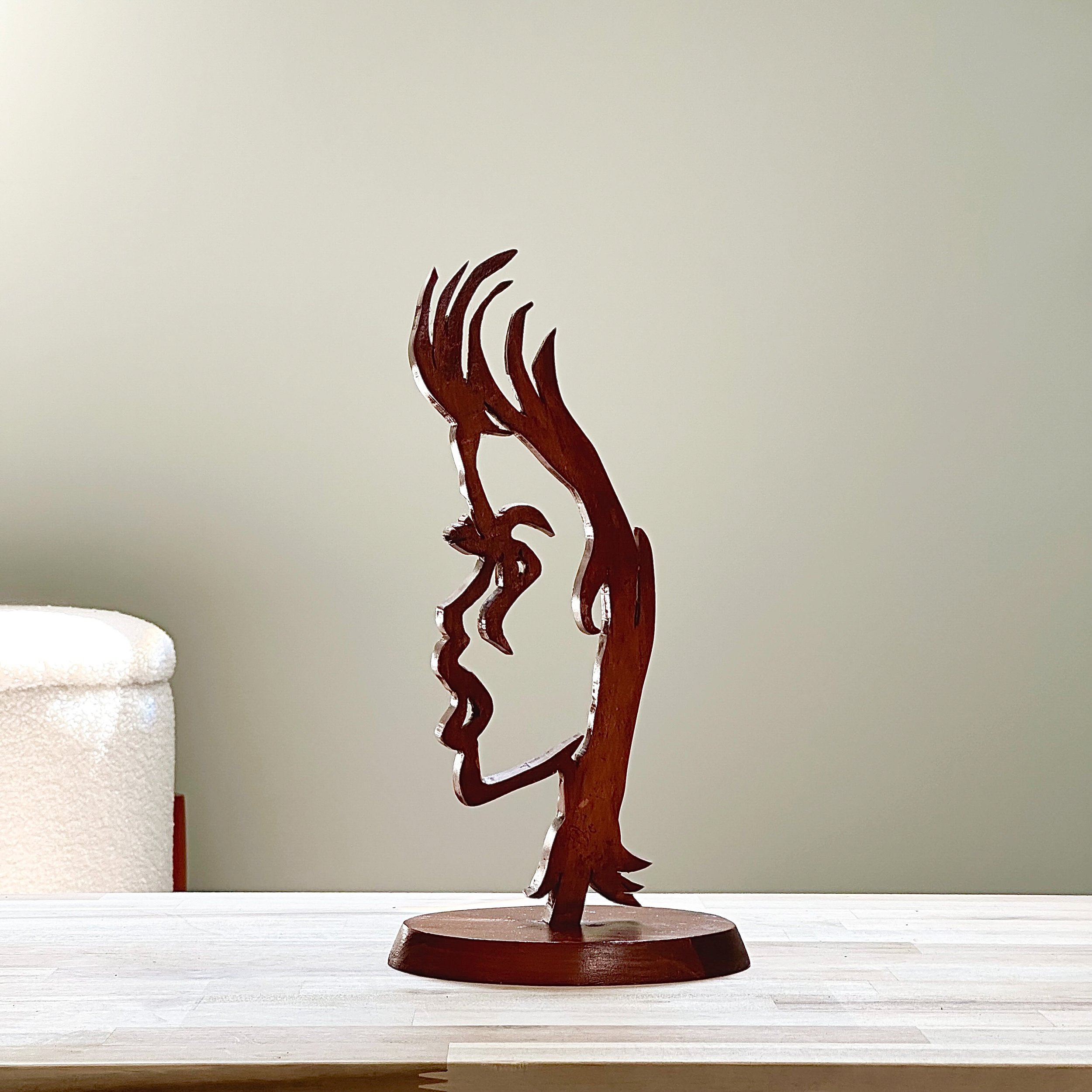 Female Form Wood Sculpture