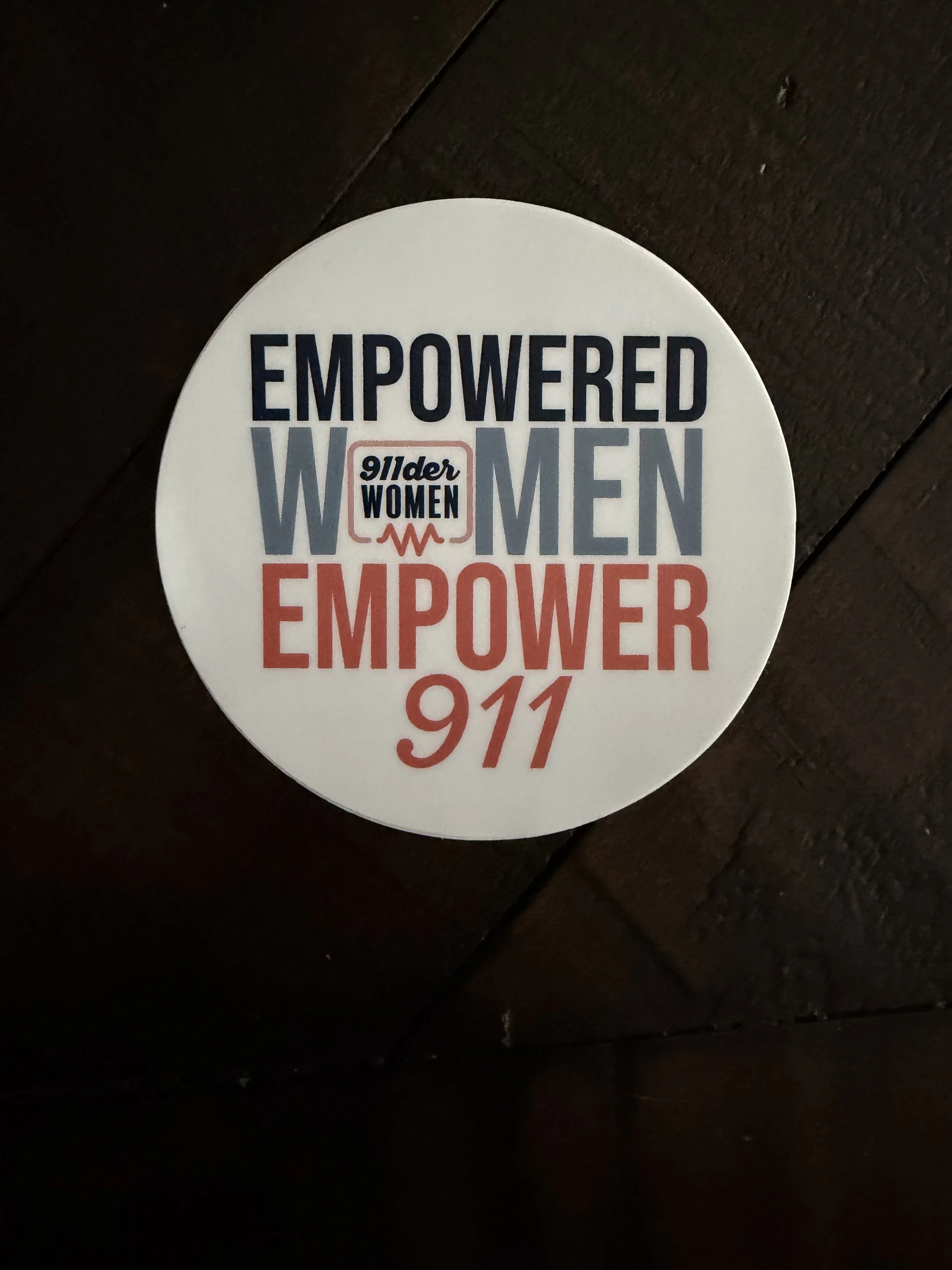 Empowered Women Circle Sticker