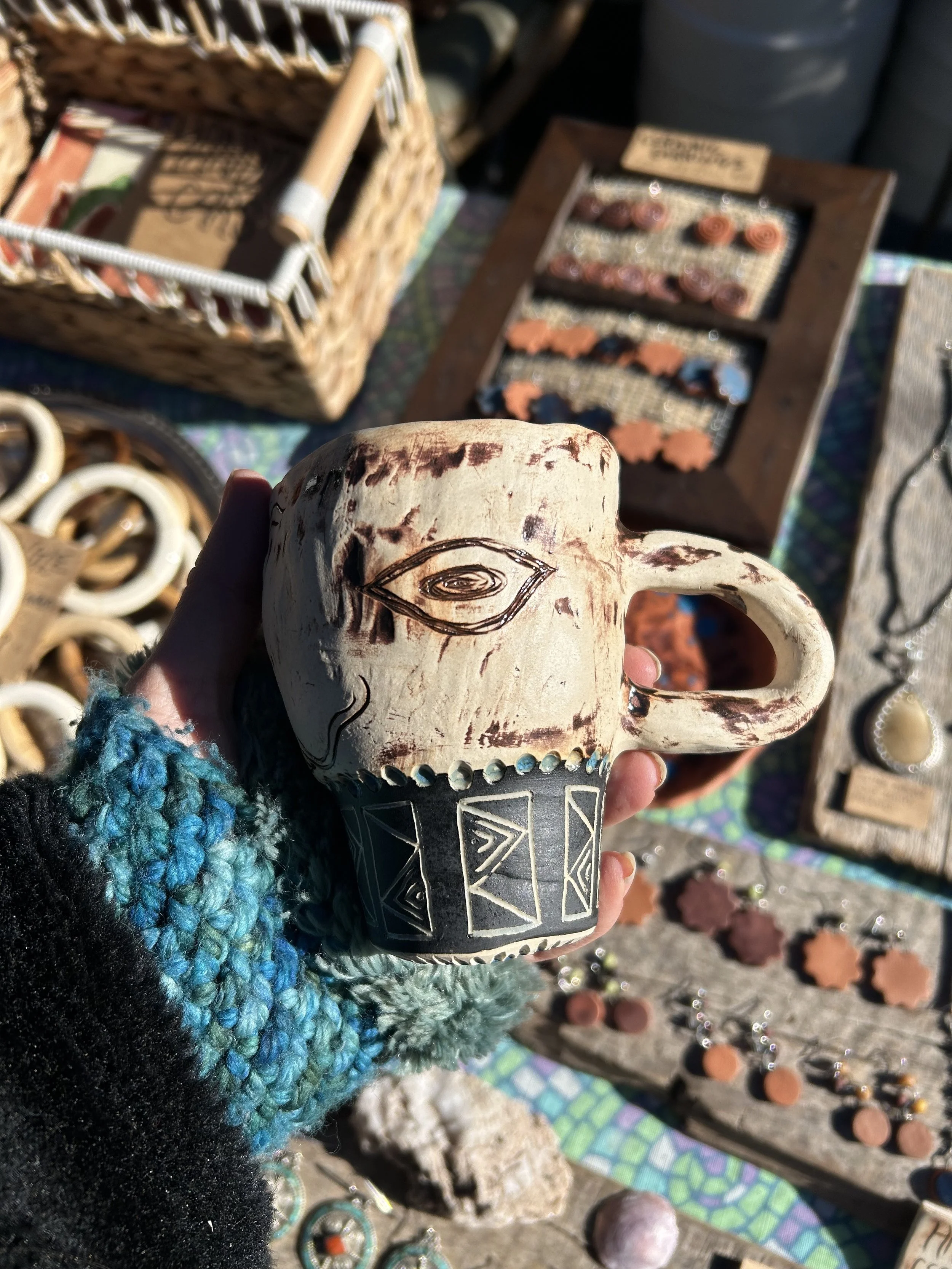 hand-built mug ∙ 2024