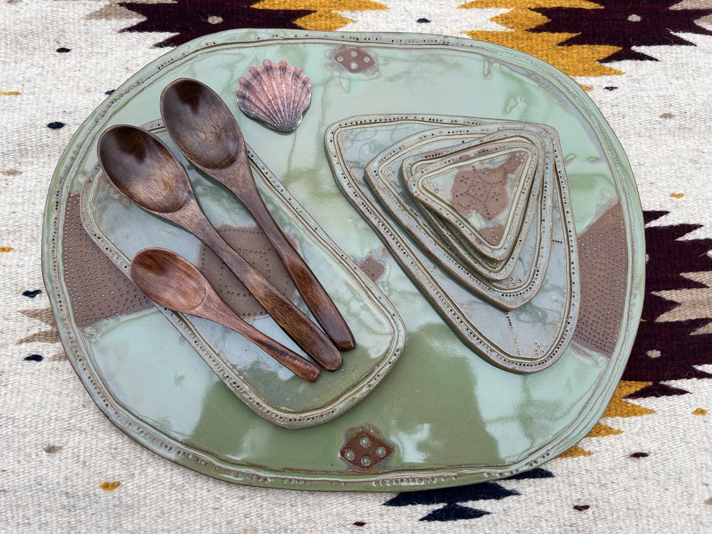 luna ~ 6 piece platter set ∙ 2025