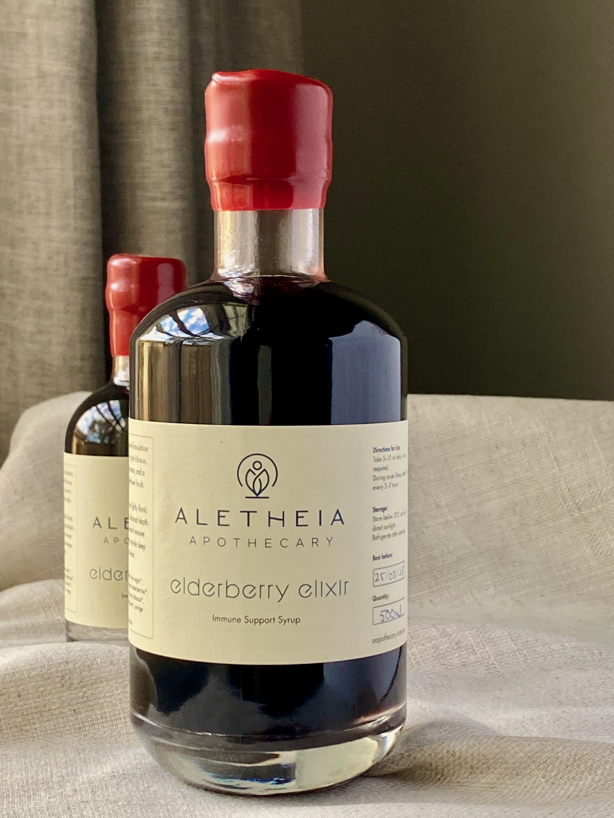 Organic Elderberry Elixir