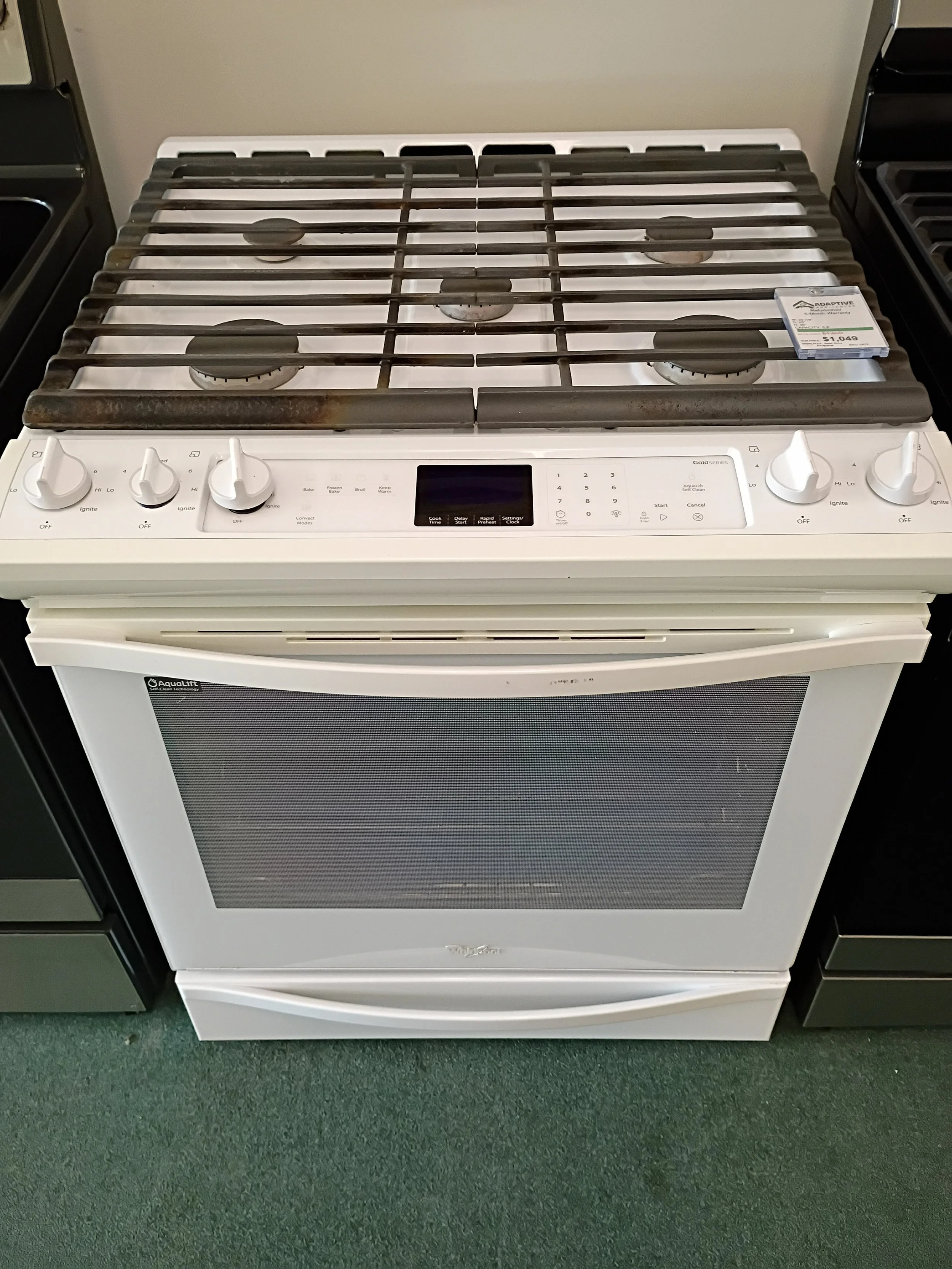 Whirlpool Propane Range