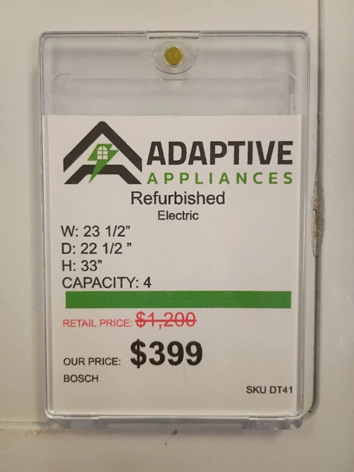 Bosch Front Load Electric Dryer