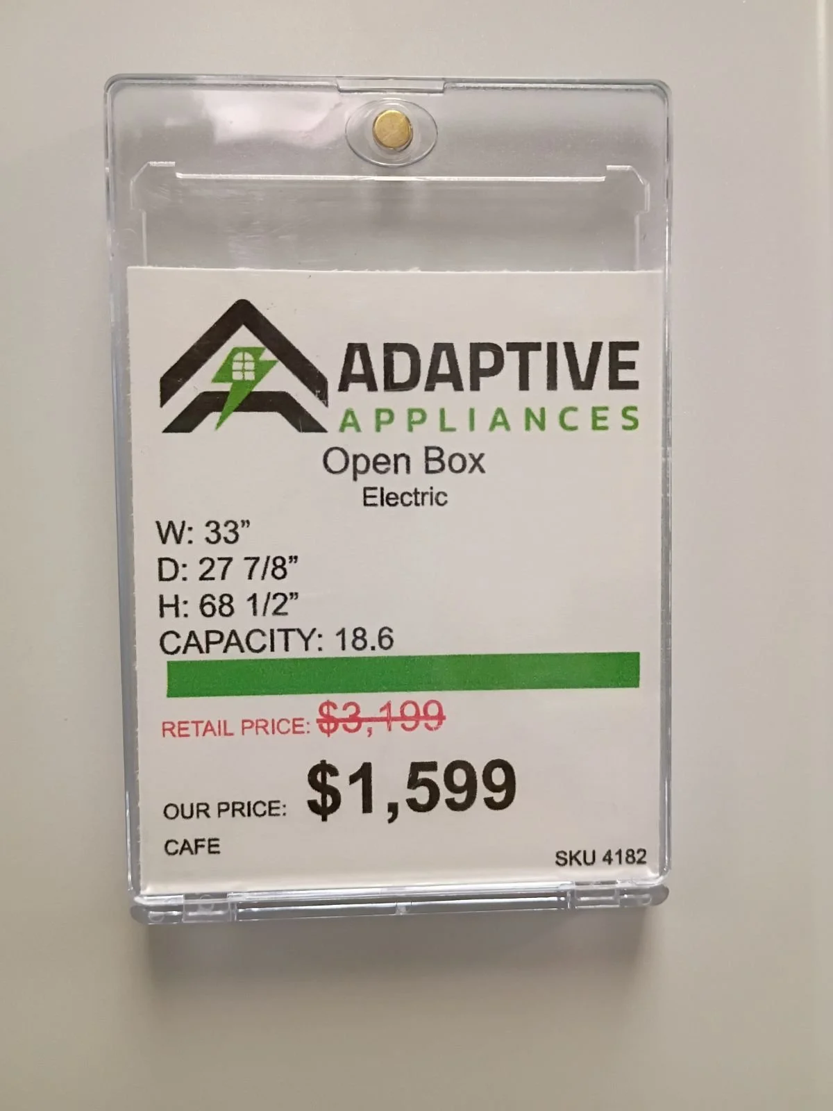 GE Cafe French Door Refrigerator