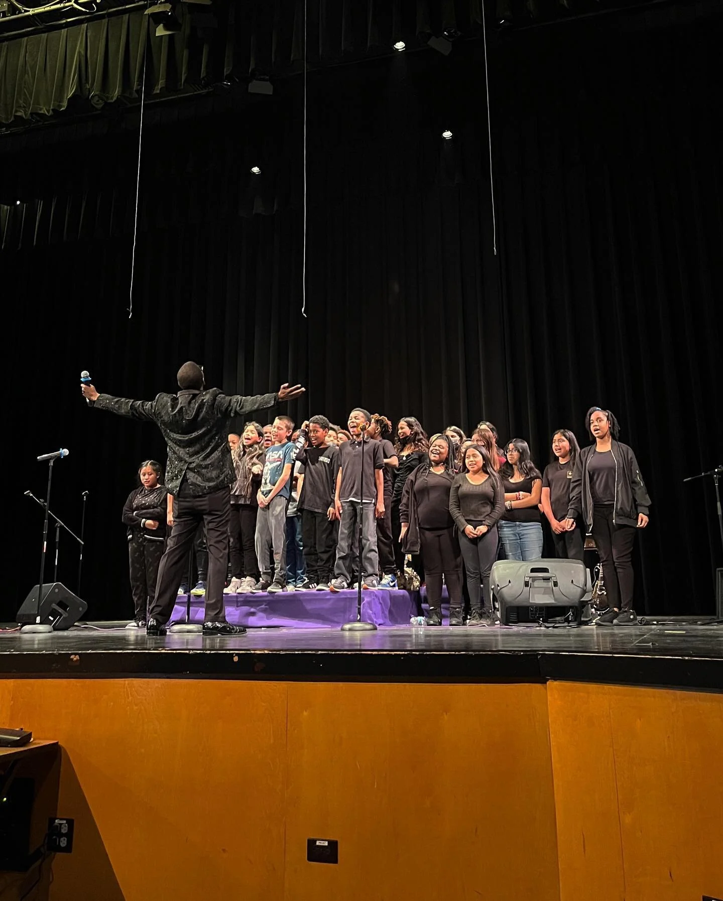 WOW! So much energy, love, harmony and MUSIC in the building at Monday&rsquo;s First Annual Deep East Oakland Vocal Fest 👏 For many of these students, it was their first time taking the stage to perform for an audience outside of school hours. Our c