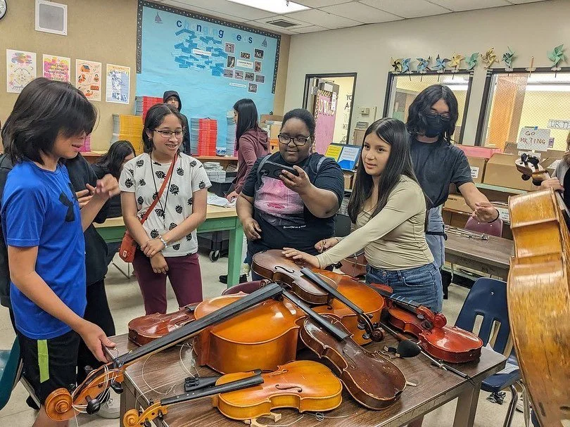 Keeping the music alive for Oakland youth this summer! 🌞We&rsquo;re honored to have been a sponsor for this year&rsquo;s Oakland Summer Music Camp at Roosevelt Middle School 💜 Thank you to our sponsored teaching artists @kevchoice and @djdsharp for