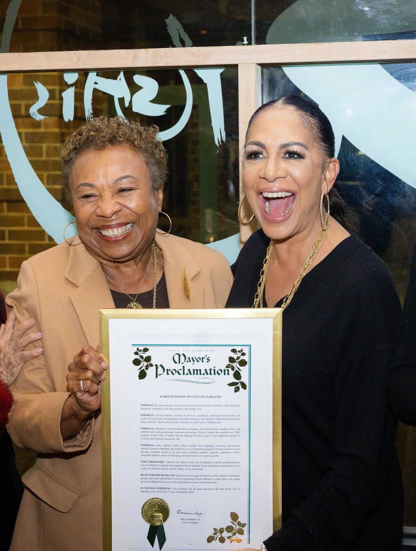 Wishing a very blessed birthday to our inspiring, multi-talented, GRAMMY-WINNING co-founder @sheilae 🥳 We are endlessly grateful for the musical legacy that Sheila and her family built here in Oakland and for the way it inspires and drives the work 