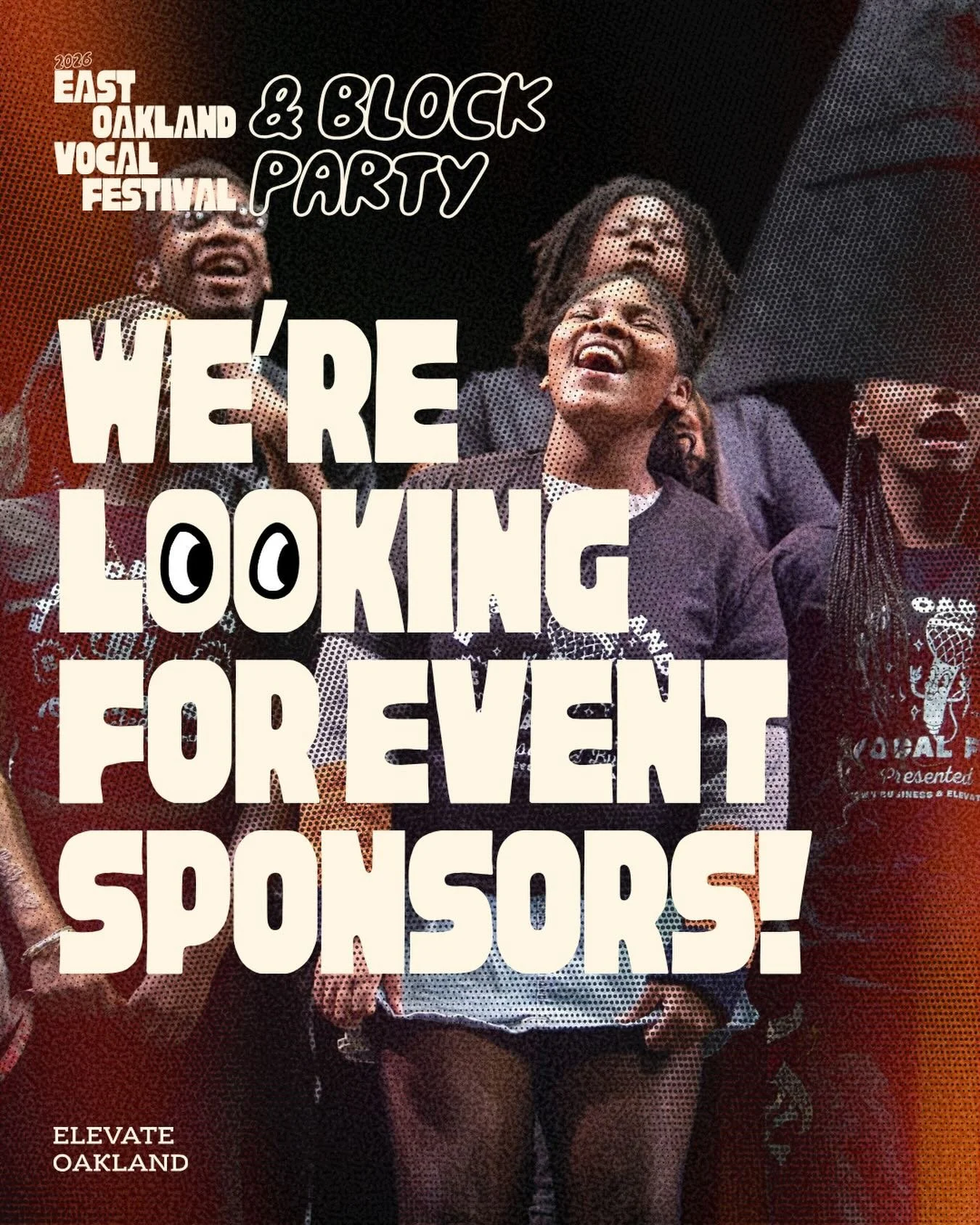 It takes a village 🏘️🤝🛠️ Let&rsquo;s go far&mdash;together! We&rsquo;re looking for some superhero event sponsors to support the 4th Annual East Oakland Vocal Festival &amp; Block Party on April 30th. Are you an individual, org or business that wo