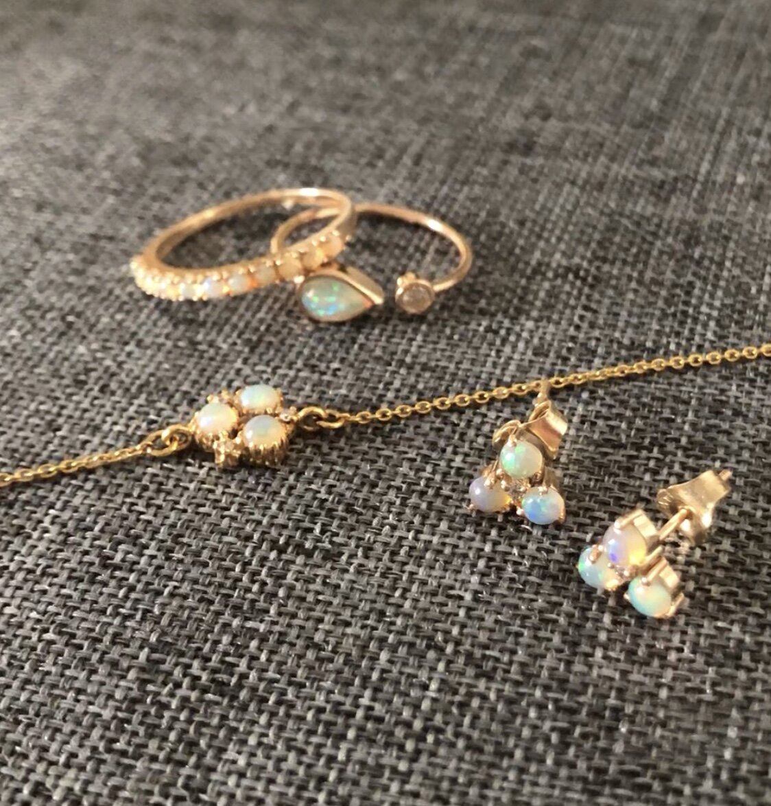 Atelier All Day 14K Gold & Opal Collection, $575-$595