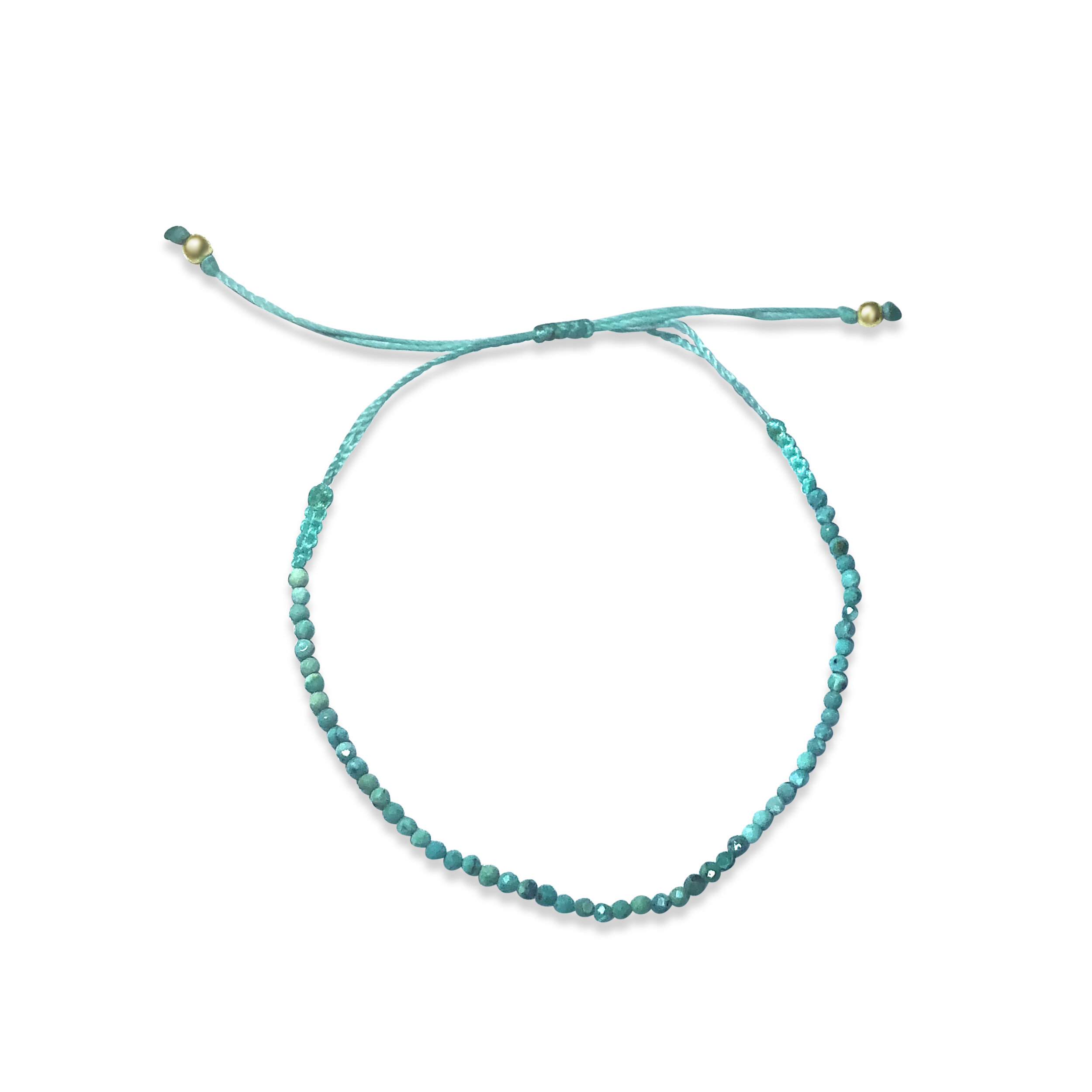 Atelier All Day Turquoise Stackable String Bracelets $39