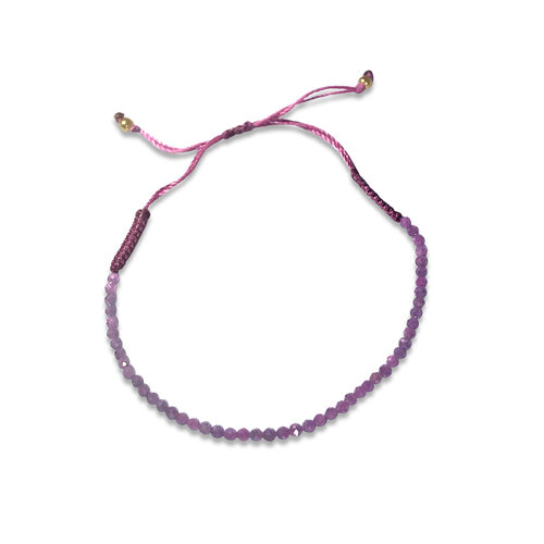 Atelier All Day Precious Ruby Stackable String Bracelets $48