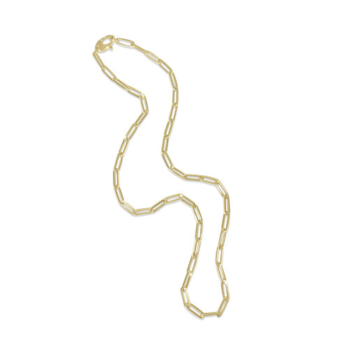 Atelier All Day 14K Yellow Gold Paperclip Chain Necklace, $1,095