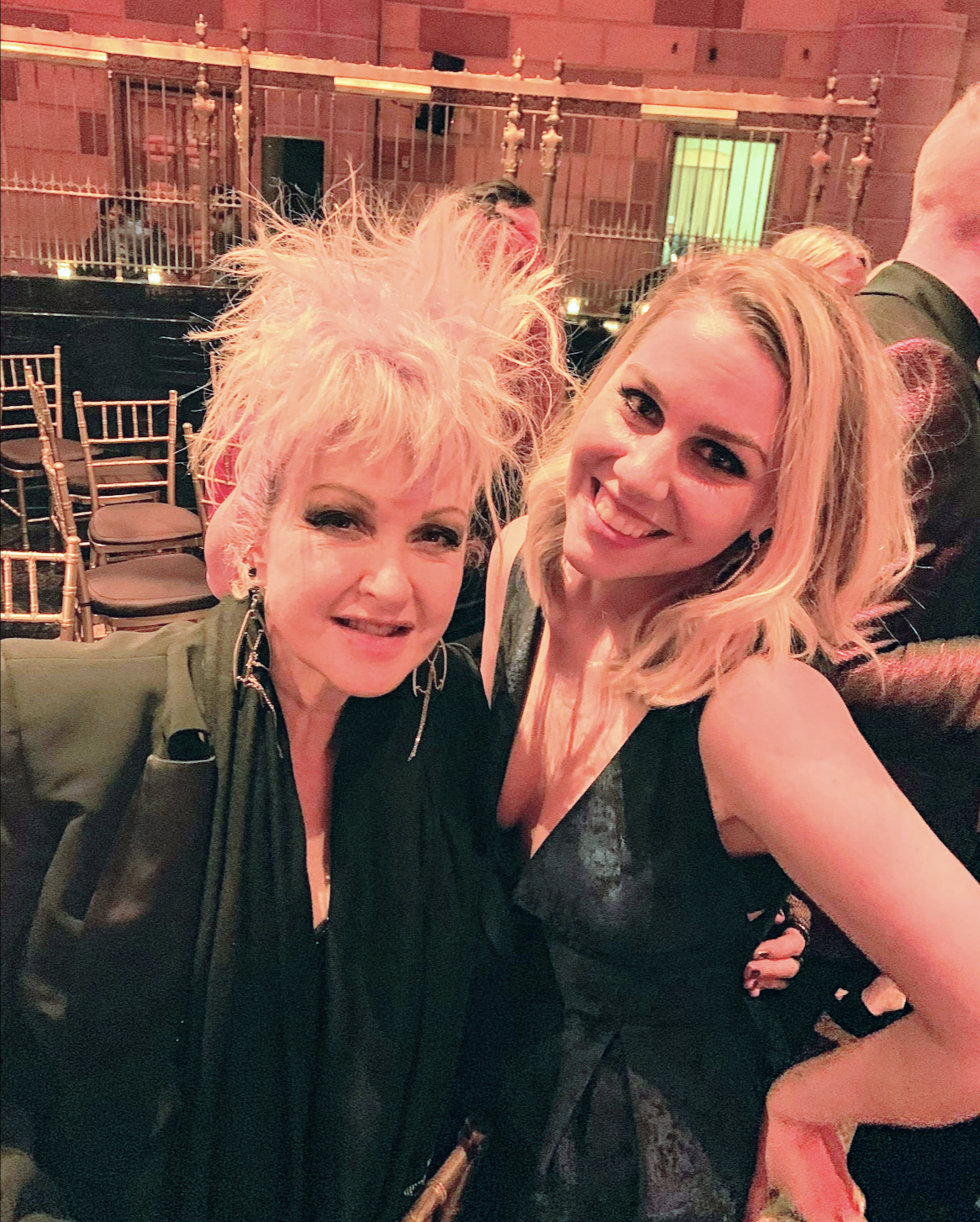  with Composer Cyndi Lauper! 