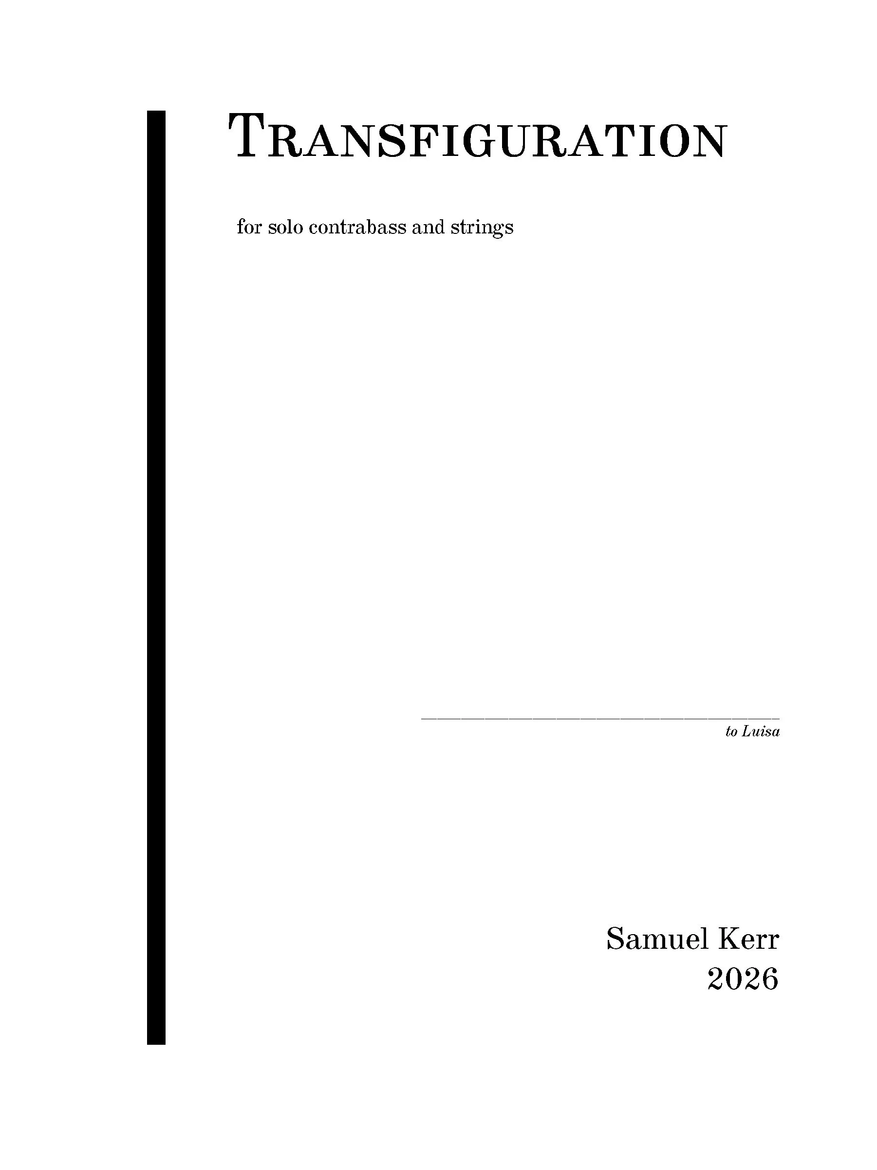 Transfiguration (2026)