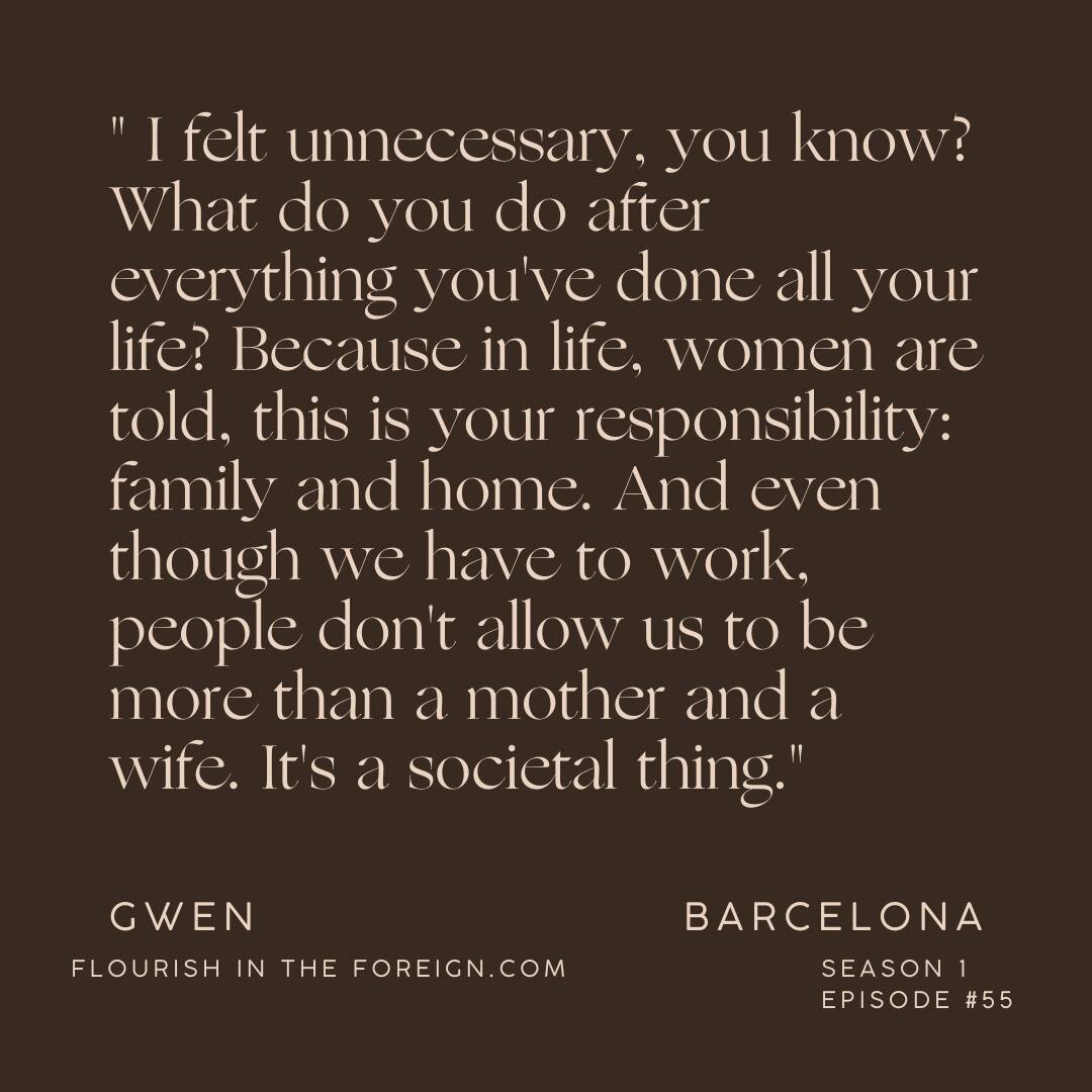 Season 1 Episode 55: Gwen in #Barcelona

Listen to the full episode on Apple, Spotify and anywhere you listen to podcasts. 

Learn more about Gwen at: https://www.flourishintheforeign.com/episodes/gwen

#FlourishInTheForeign #blackandabroad #blackexp