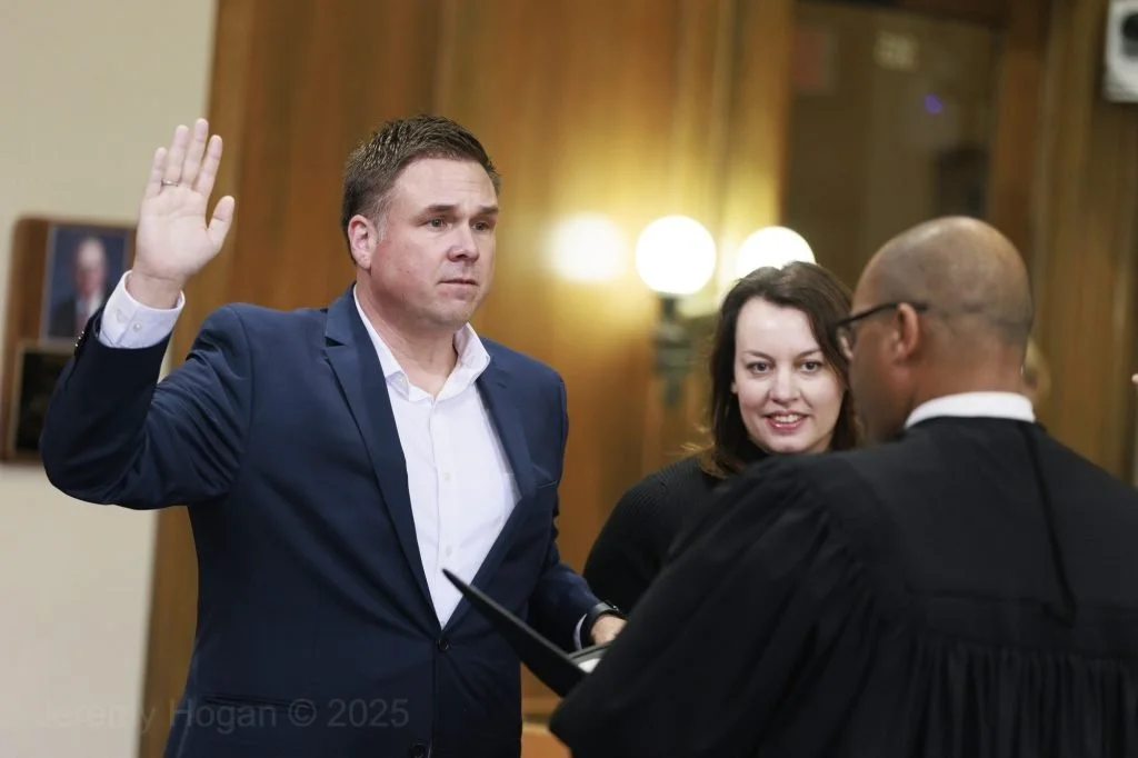 Me getting sworn in....jpg