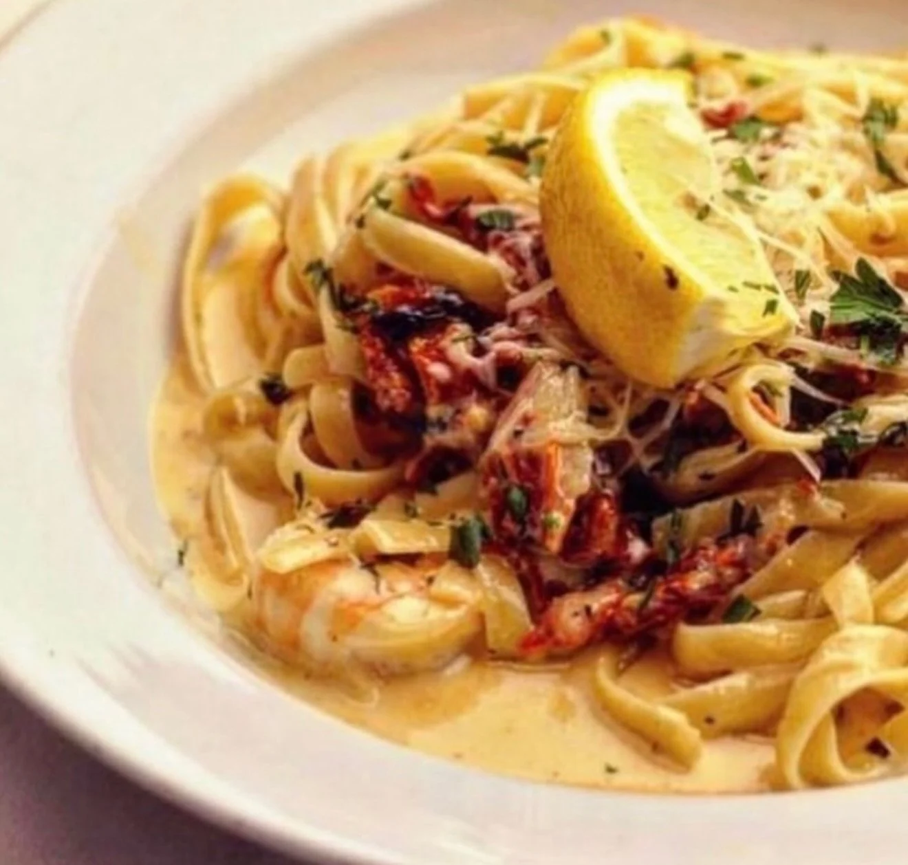 Creamy delicious noodles 🍝