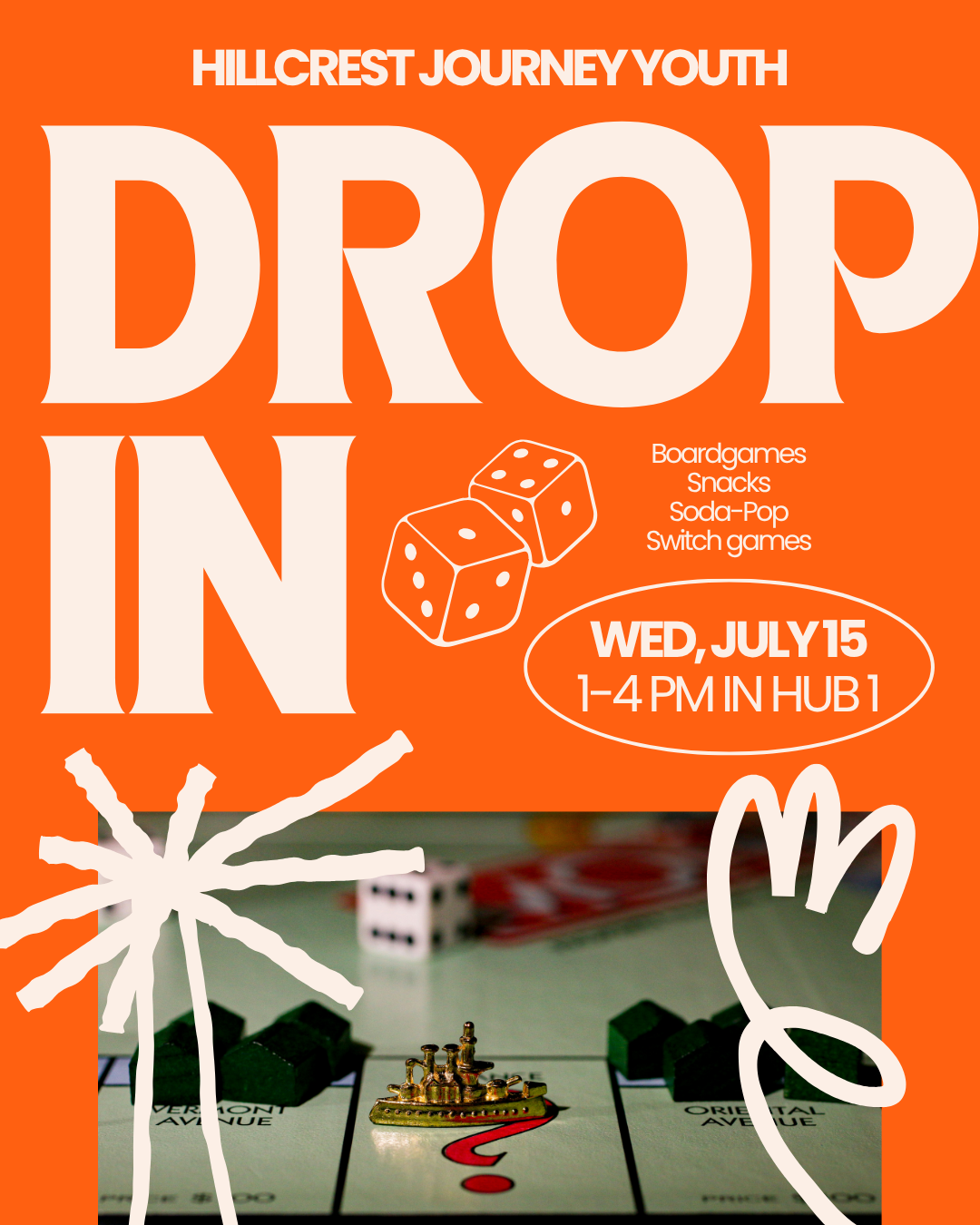 Drop-In in Hub 1