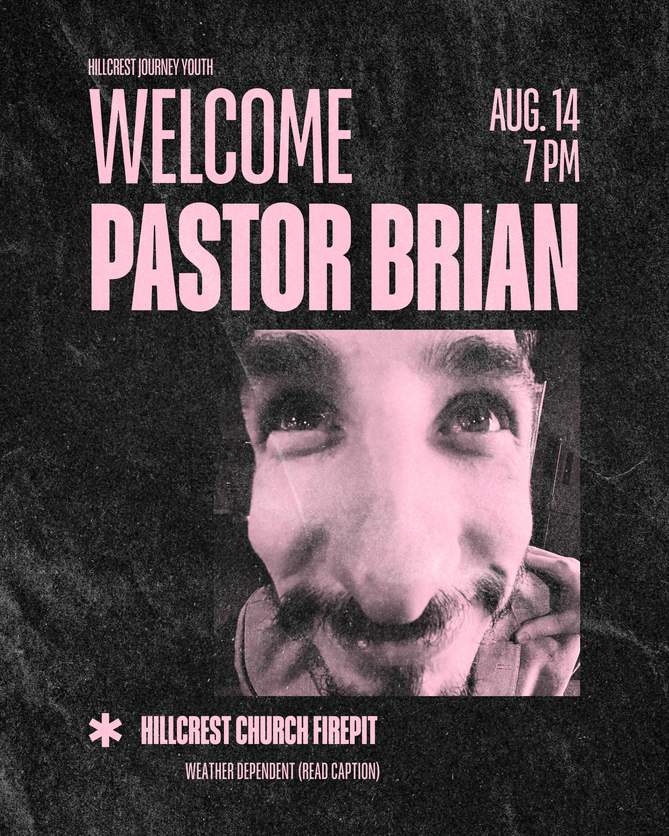 Welcome Pastor Brian